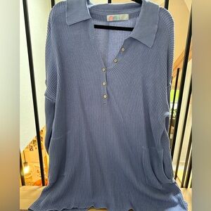 Free People Picnic sweater mini dress